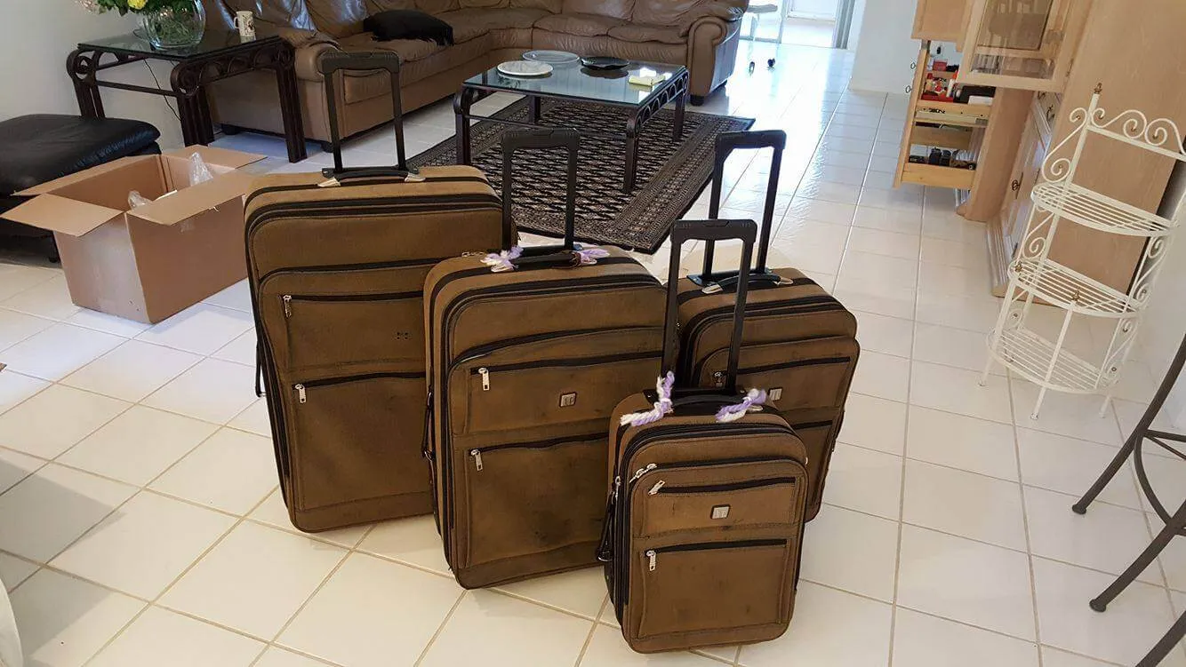 Boca Raton Estate Sale Luggage