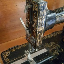 Vintage Singer Sewing Machine Box